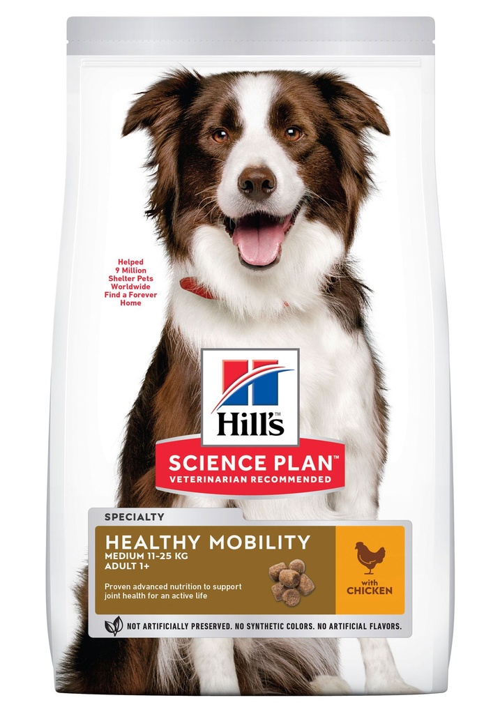Hills Canine Mobility Medium 2,5 kg.