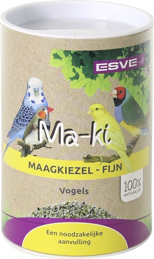 [E200501] MA-KI maagkiezel fijn 225 gr.