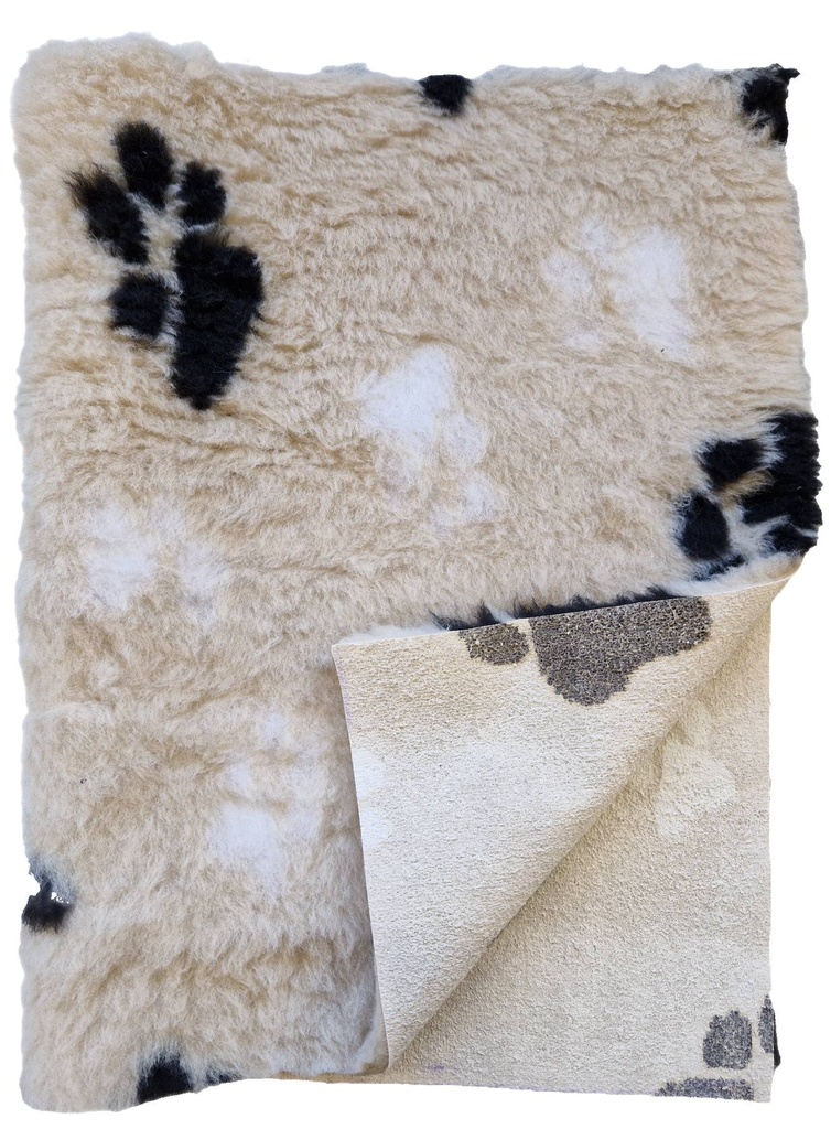 Vetbed M Ongebiesd Antislip 2 Poot Beige 1 st.