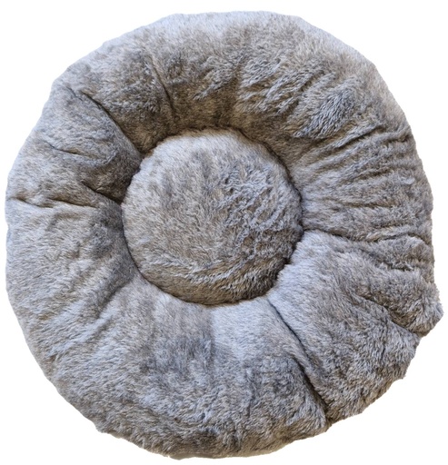 [GH80091] Donut Kussen L Uni Grijs 1 st.