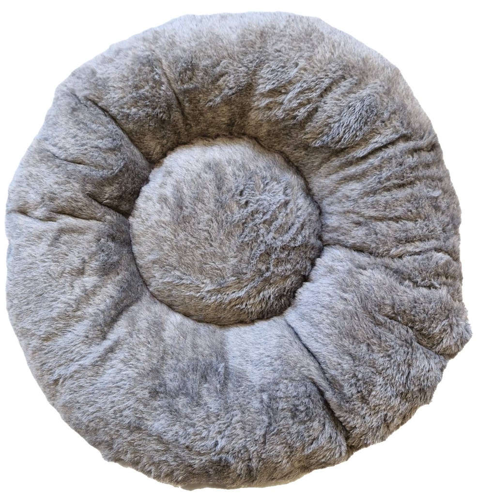 Donut Kussen XL Uni Grijs 1 st.