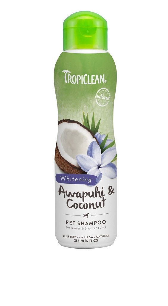 TropiClean Awapuhi & Coconut Shampoo 355 ml.