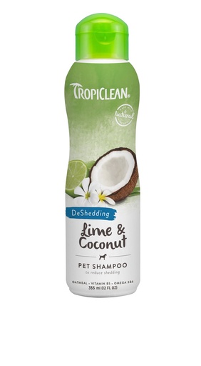 [TC20252] TropiClean Lime & Coconut Shampoo 355 ml.