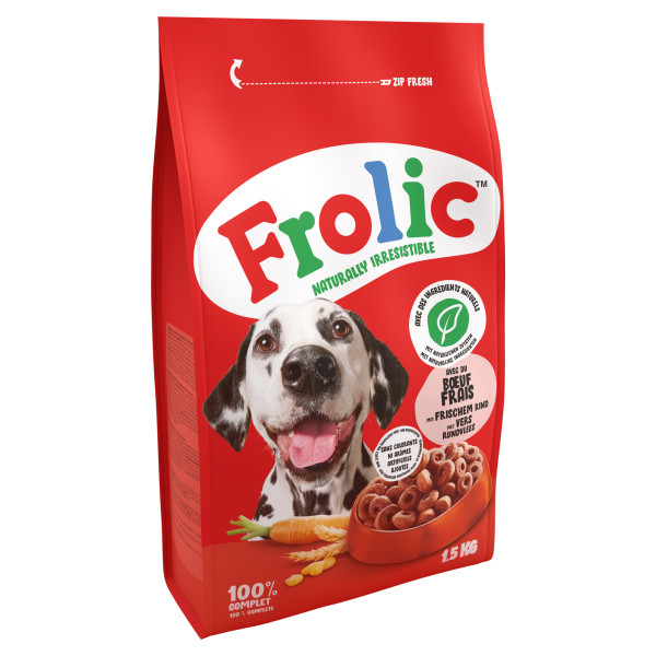 Frolic Adult Rundvlees 4 x 1,5 kg.