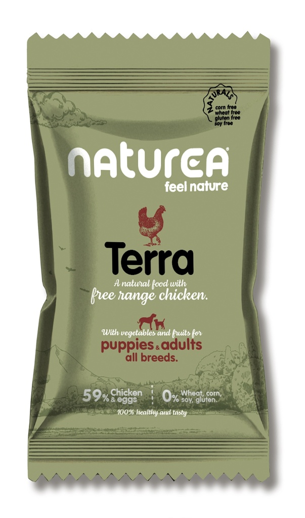 Naturea Dog Naturals Terra Free Range Chicken Sample