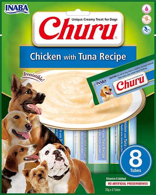 Inaba Dog Churu Chicken With Tuna (8 x 8 x 20 gr.)