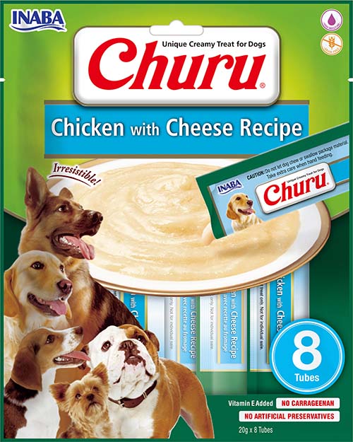 Inaba Dog Churu Chicken With Cheese (8 x 8 x 20 gr.)