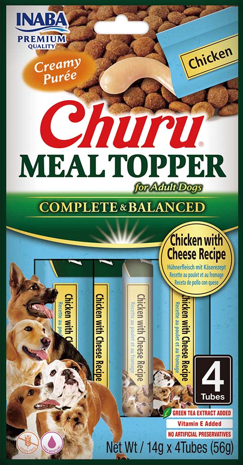 Inaba Dog Meal Topper Chicken With Cheese (12 x 4 x 14 gr.)
