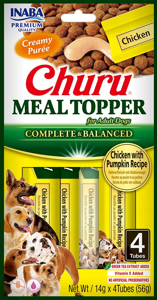 Inaba Dog Meal Topper Chicken With Pumpkin (12 x 4 x 14 gr.)