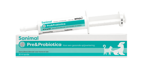 [S112] Sanimal Prebiotica & Probiotica 30 ml.