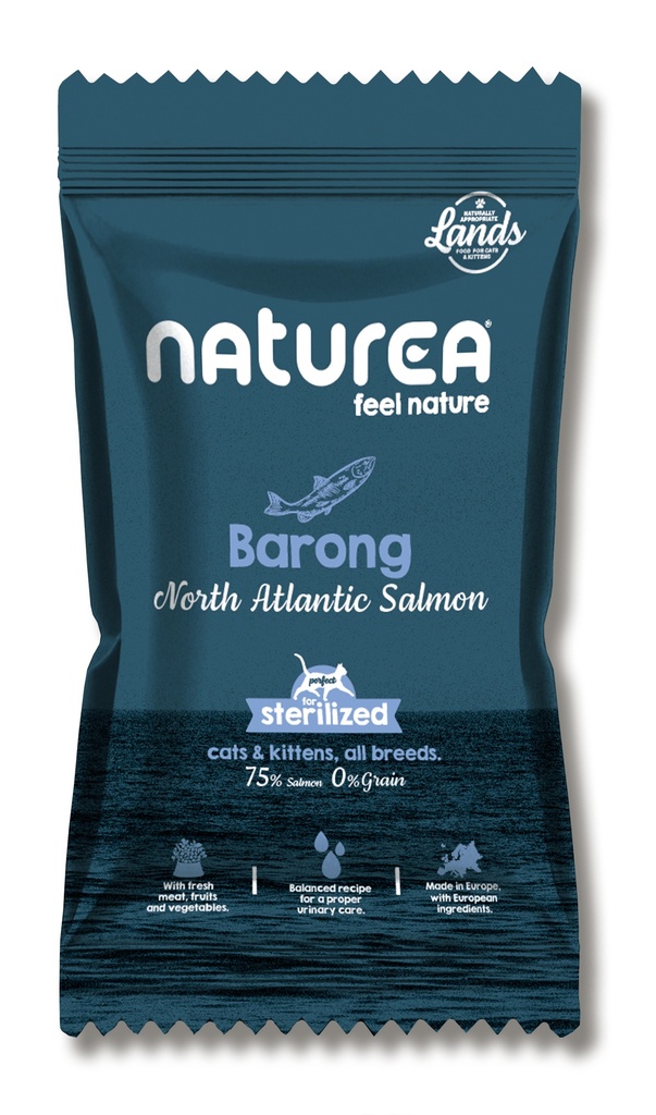 Naturea Cat Lands Salmon Sample 100 gr.