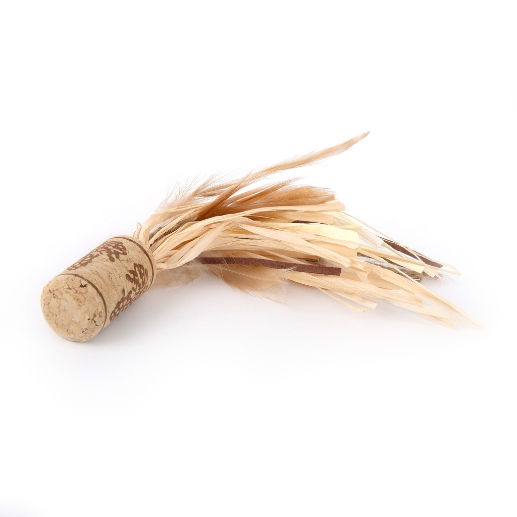Rogz Cork Feather Nature 1 st.