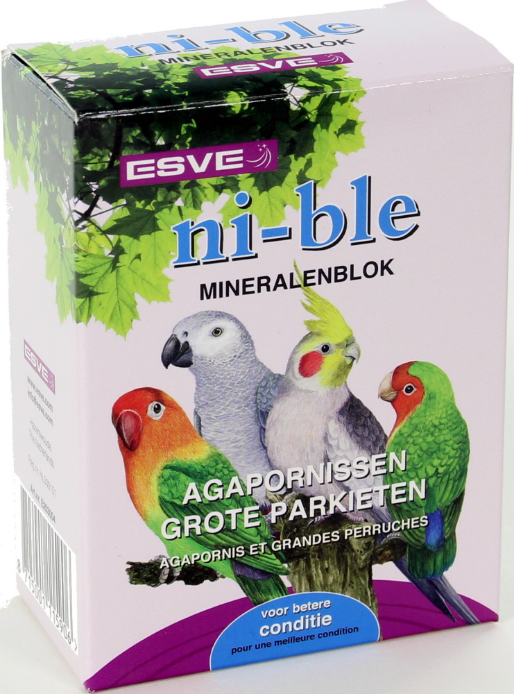 ESVE Nible Piksteen Grote Parkiet/Agapornis 1 st.