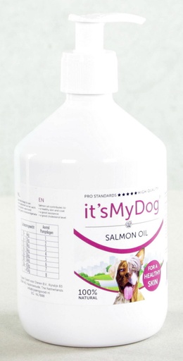 [IMD45251] it's My Dog Salmon-oil 500 ml.