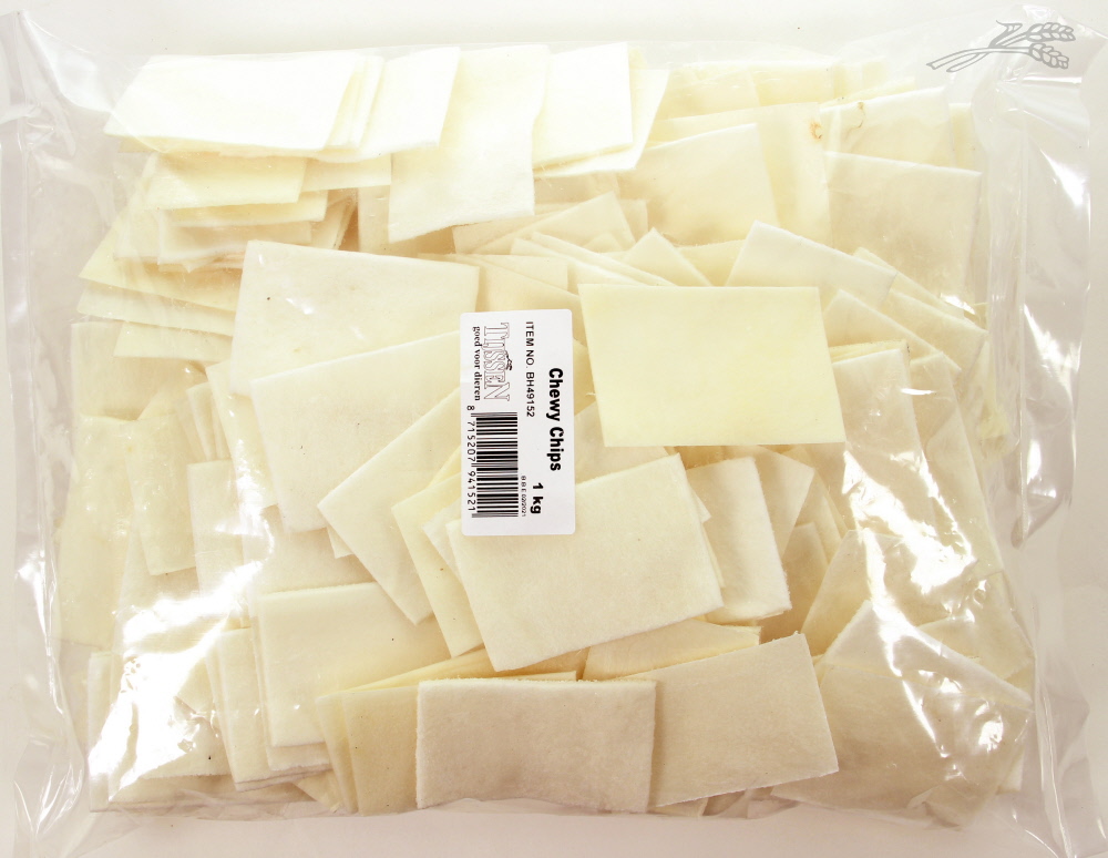 Dental Chips white small 1 kg.