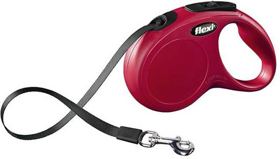 Flexi Rollijn Cord S Rood 5 mtr.