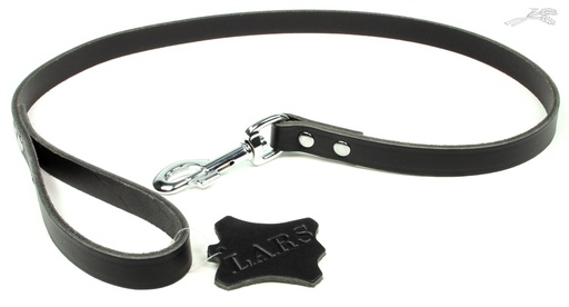 [L54035] Lijn Softleer Donkerbruin 18 mm / 100 cm 1 st.