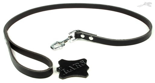 [L54039] Lijn Softleer Donkerbruin 12 mm / 130 cm 1 st.