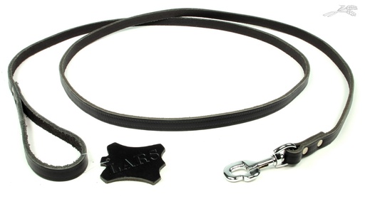 [L54305] Lijn Softleer Donkerbruin 12 mm / 200 cm 1 st.