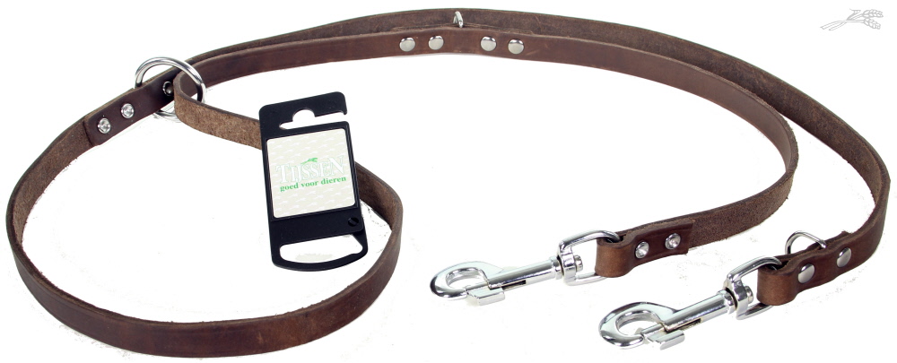 Tijssen Lijn Multi Vetleer Bruin 16 mm / 200 cm 1 st.