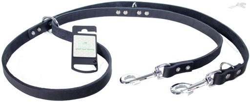 [L54458] Lijn Multi Vetleer Zwart 20 mm / 200 cm 1 st.