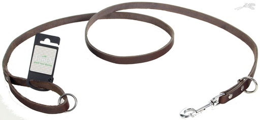 [L54465] Lijn Vario Vetleer Bruin 16 mm / 185 cm 1 st.