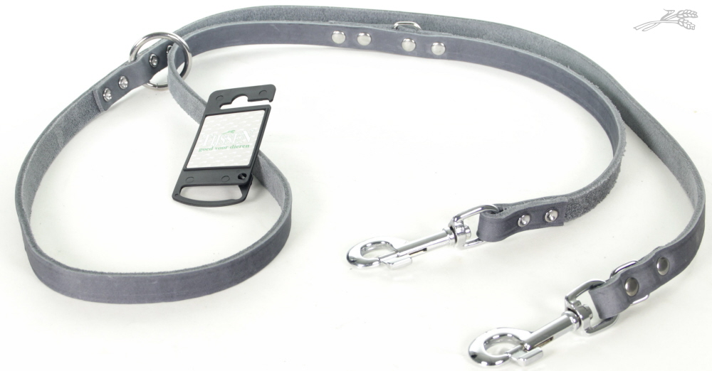 Lijn Multi Vetleer Grijs 16 mm / 200 cm 1 st.