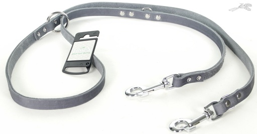 [L54480] Lijn Multi Vetleer Grijs 16 mm / 200 cm 1 st.