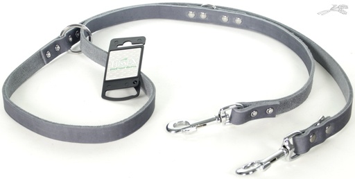 [L54481] Tijssen Lijn Multi Vetleer Grijs 20 mm / 200 cm 1 st.