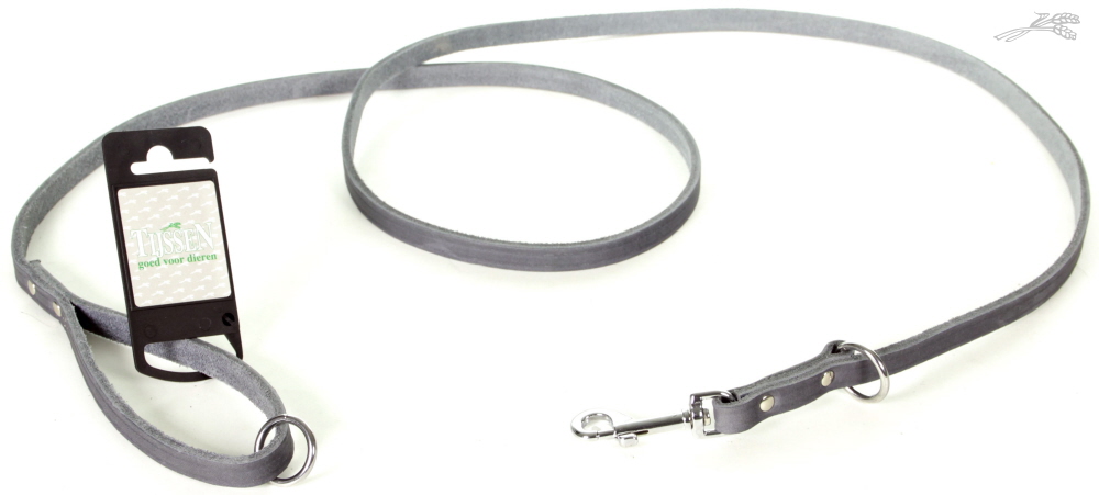 Tijssen Lijn Vario Vetleer Grijs 12 mm / 185 cm 1 st.