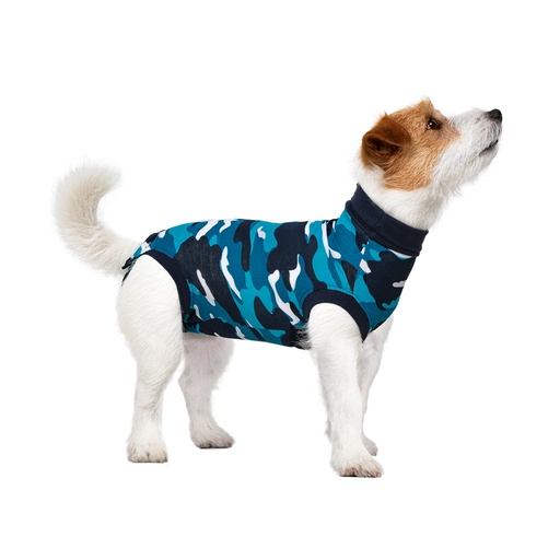 [SU25135] Recovery Suit B Camo XXSmall Blue 1 st.
