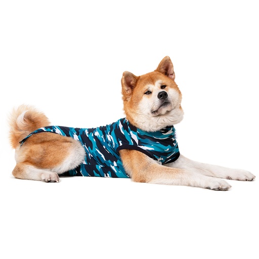 [SU25141] Recovery Suit B Camo XLarge Blue 1 st.