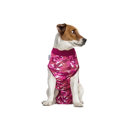 [SU25151] Recovery Suit R Camo Small+ Pink 1 st.