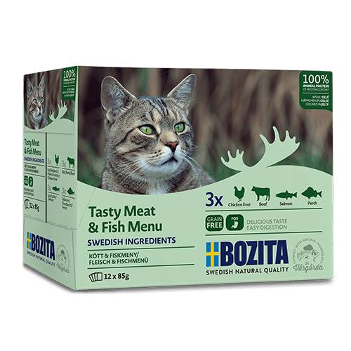 Bozita Feline Pouch Jelly MP M&F (12 x 85 gr.)