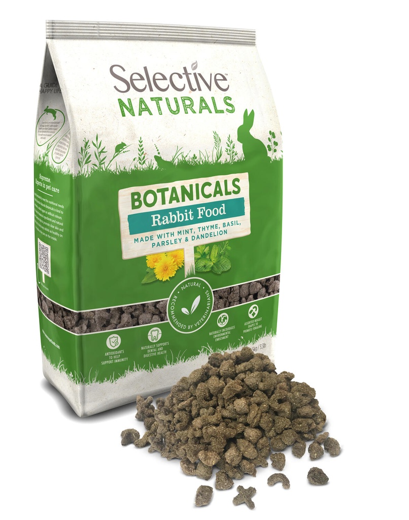 Selective Rabbit Botanical 1,5 kg.