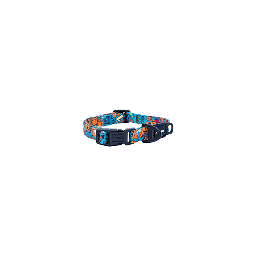 [RHB101SHF] Rogz Fusion Halsband (Electric Turq, Small)