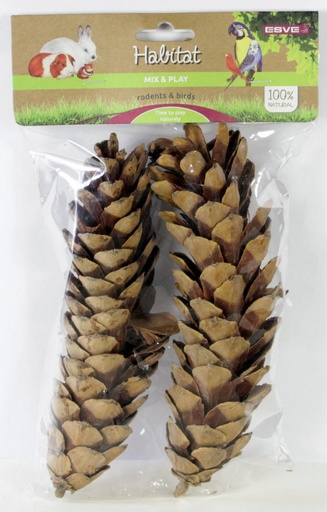 [E50310] ESVE Mix & Play Pine Cones Large 2 st.