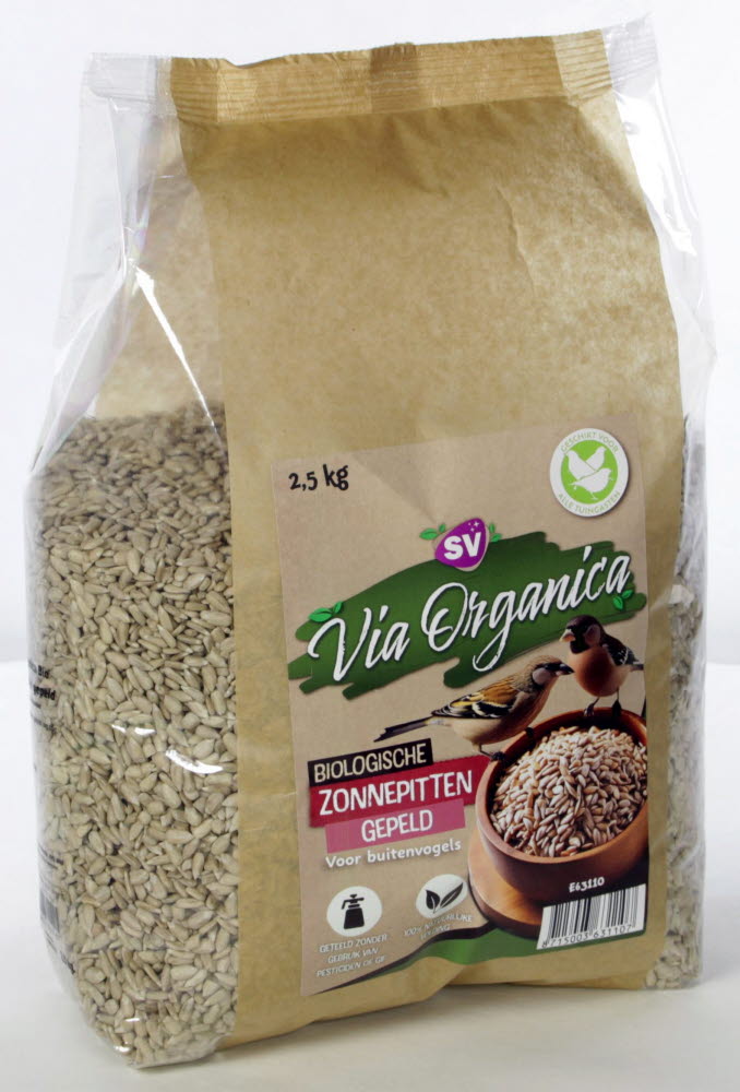 Via Organica Bio Zonnepitten gepeld 2,5 kg.