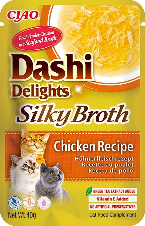 Inaba Dashi Delights Silky Chicken 12 x 40 gr.