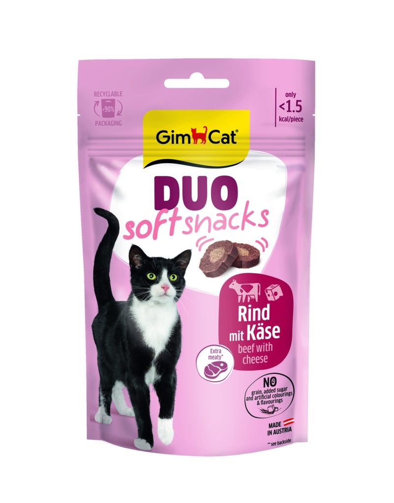 GimCat Duo Snacks Rund & Kaas 50 gr.