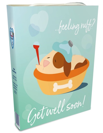 [REN24253] Renkse Woef Gift Get Well Soon 10 x 1 st.