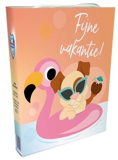 [REN24260] Renkse Woef Gift Vakantie Zon 10 x 1 st.