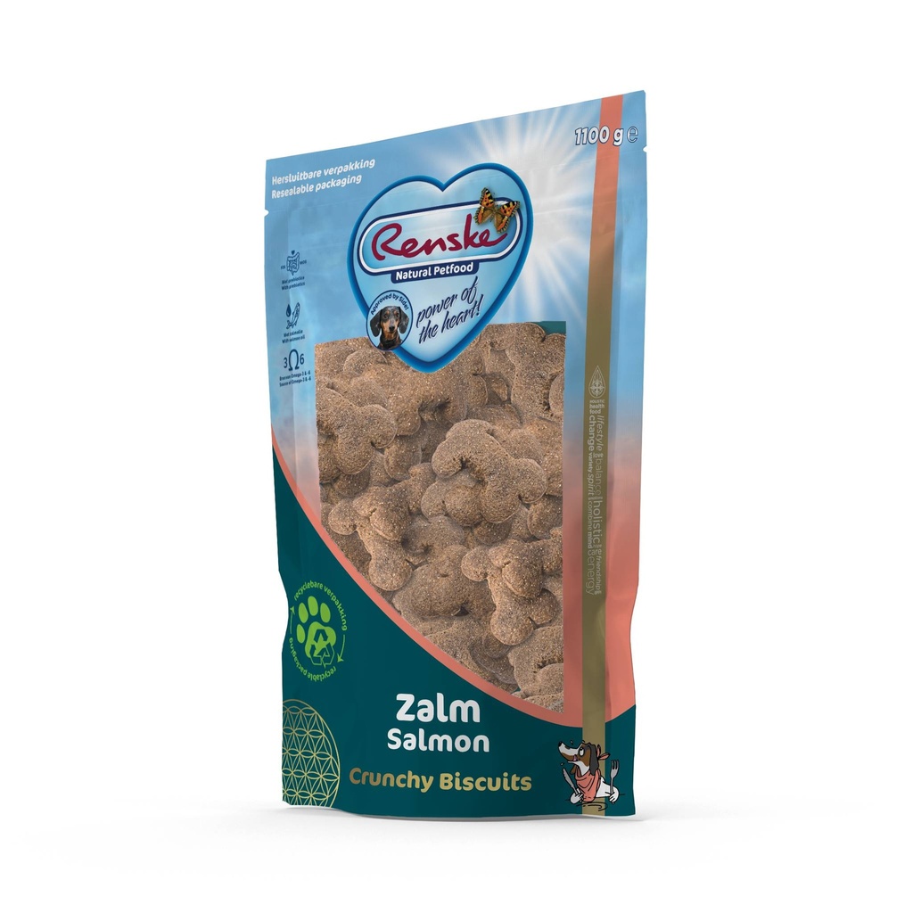 Renske GB Crunchy Zalm 4 x 1,1 kg.