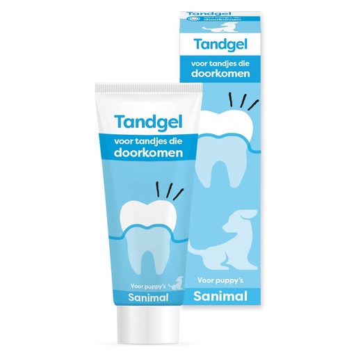 [S187] Sanimal Tandgel Voor Tandjes Die Doorkomen 50 gr.