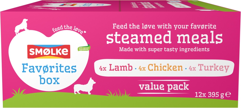 Smolke Vers Gestoomd Favorites Box (12 x 395 gr.)