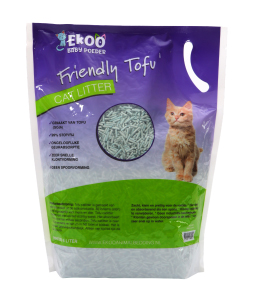Ekoo Tofu Catlitter Baby Powder 6 x 6 ltr.