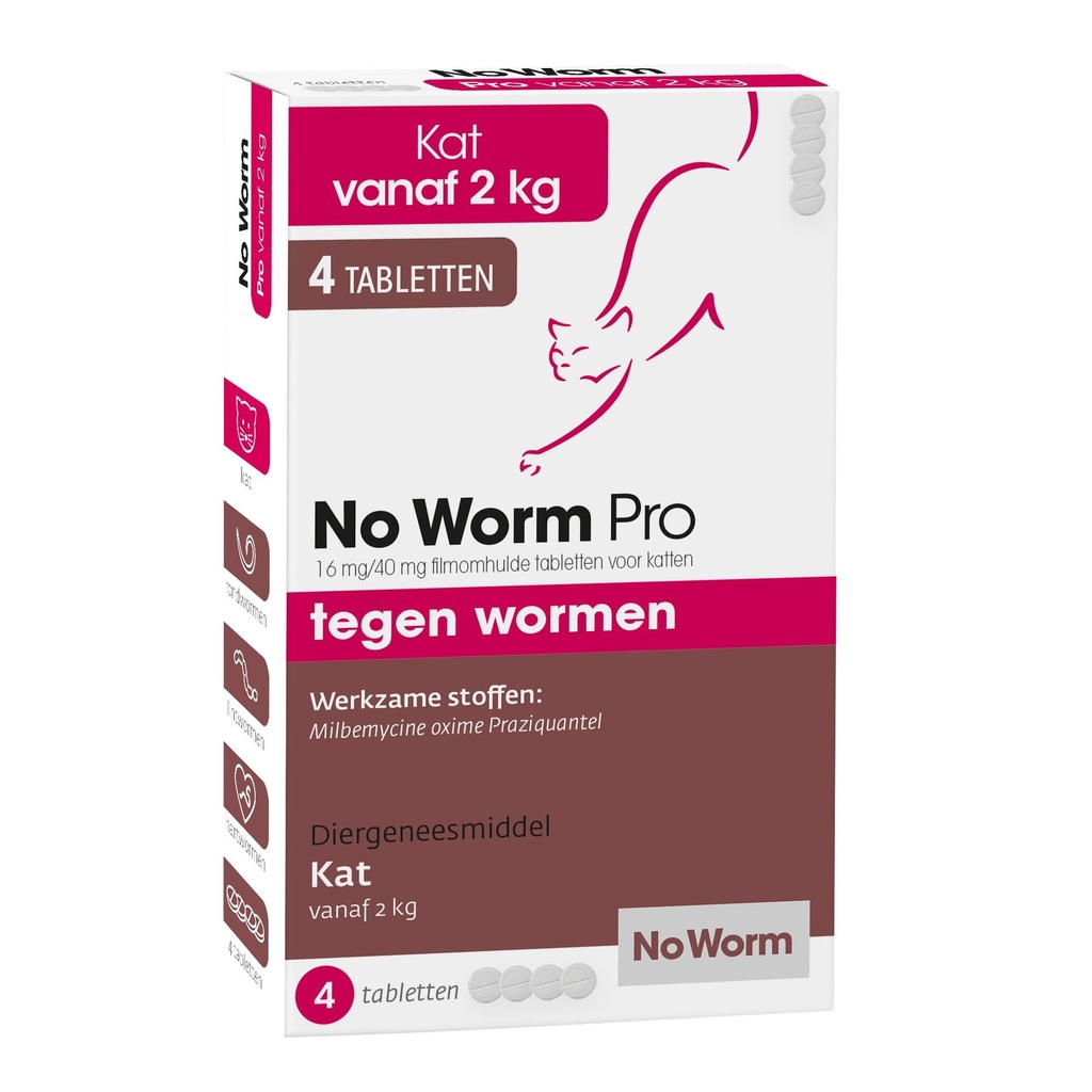 No Worm Pro Kat 4 tab.