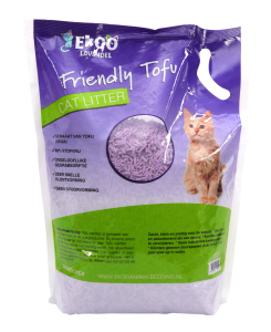 Ekoo Tofu Catlitter Lavendel 3 x 12 ltr.