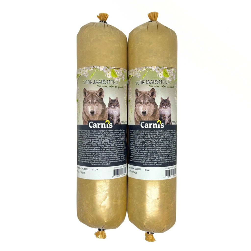 Carnis Vers Vlees Voorjaarsmenu