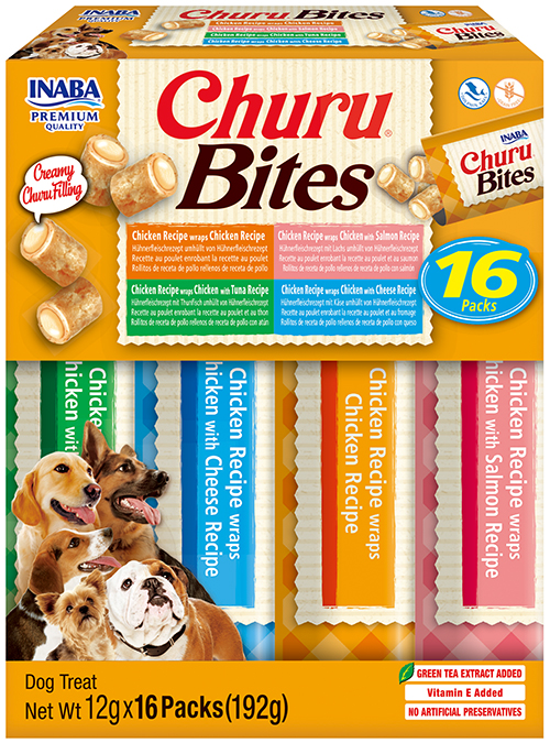 Inaba Churu Bites Dog Multipack Chicken 16 st.